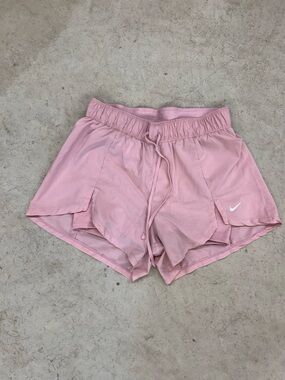 Nike Women's Light Pink Athletic Running Shorts